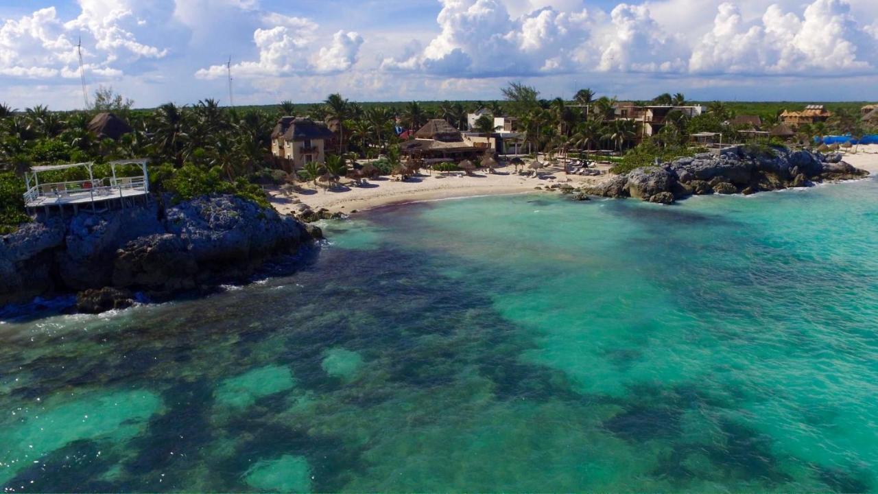 Hotel Piedra Escondida Tulum Kültér fotó